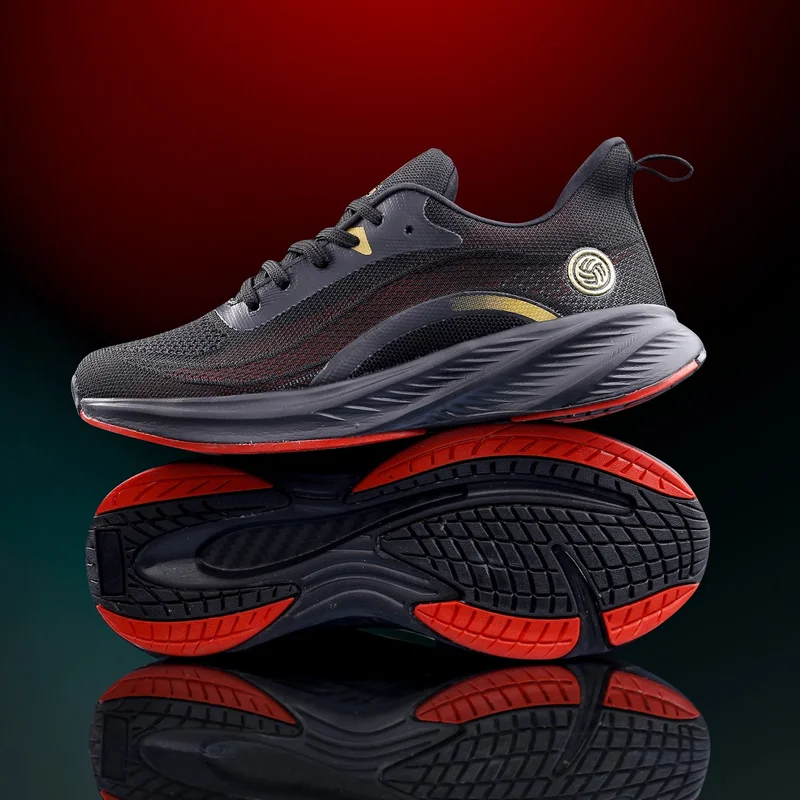 Bacca Bucci Black Fly Everyday Running Shoes for Men | Best Price UAE